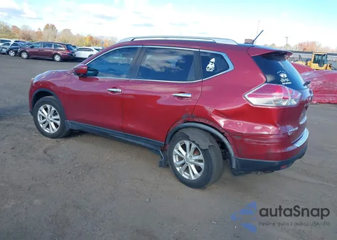 2016 Nissan Rogue Sv z USA, uszkodzony, nr VIN JN8AT2MV8GW132870